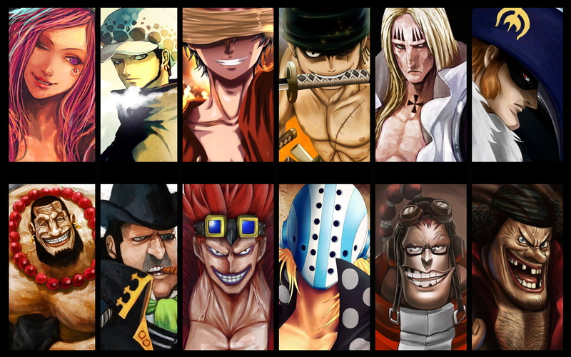 Marshall D. Teach, Zoro Roronoa, Basil Hawkins, 1080P, X Drake, Eustass (One Piece), Urouge (One Piece), Anime, Trafalgar Law, Monkey D. Luffy, One Piece