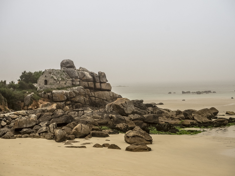 solid, nature, sea, bunker, rocks, promontory, no people, tranquility, soil, day, france, stack, rubble, architecture, tower, archaeology, beauty in nature