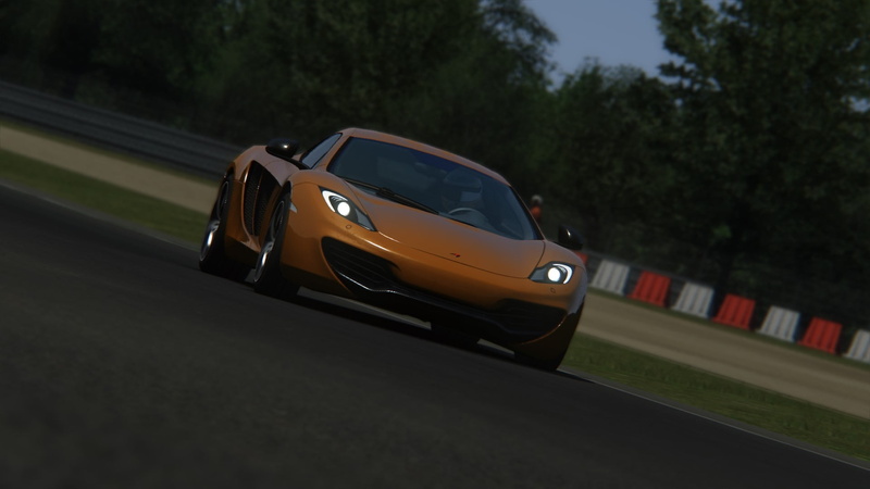 on the move, video games, tree, focus on foreground, nature, day, road, Assetto Corsa, taxi, car, Mc laren , land vehicle, no people, street, race tracks