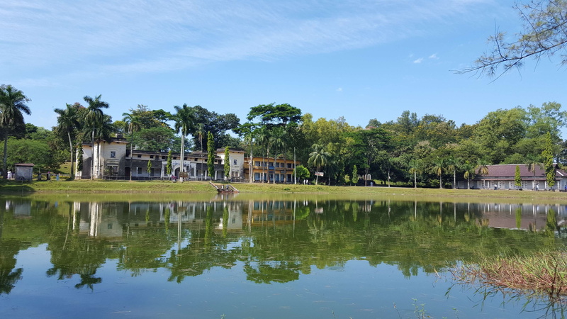 residential district, architecture, water, tree, nature, waterfront, mc college sylhet bangladesh, 4K, house, plant, reflection lake, reflection, building
