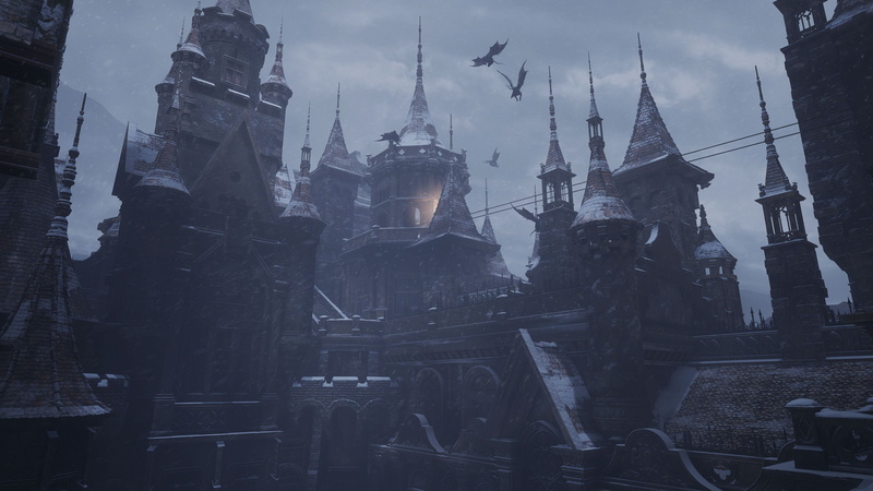 Games posters, Resident Evil 8: Village, Umbrella Corporation, 4K