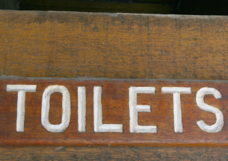 business, restroom, notice, toilet, architecture, mens, communication, day, information, bathrooms, womans, indoors, notification, capital letter, ad, red