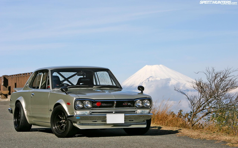 mazda, low rider, school, skyline, 1080P, old, cars, datsun, nissan, old school, nice