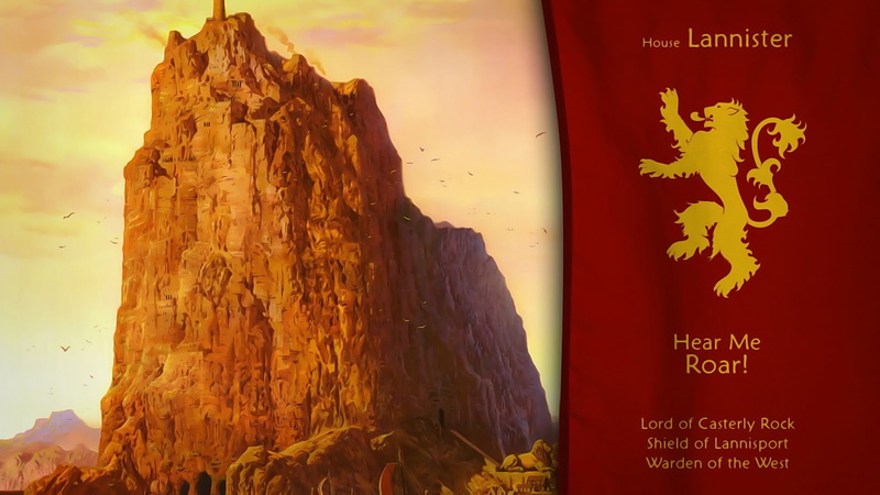Game Of Thrones, Sigils, 1080P, House Lannister