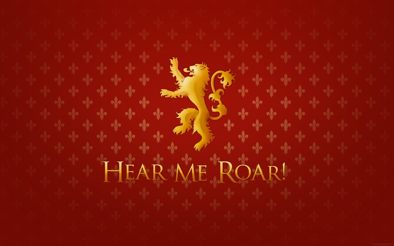 ice, lions, lannister, 1080P, thrones, song, fire, house, series, game