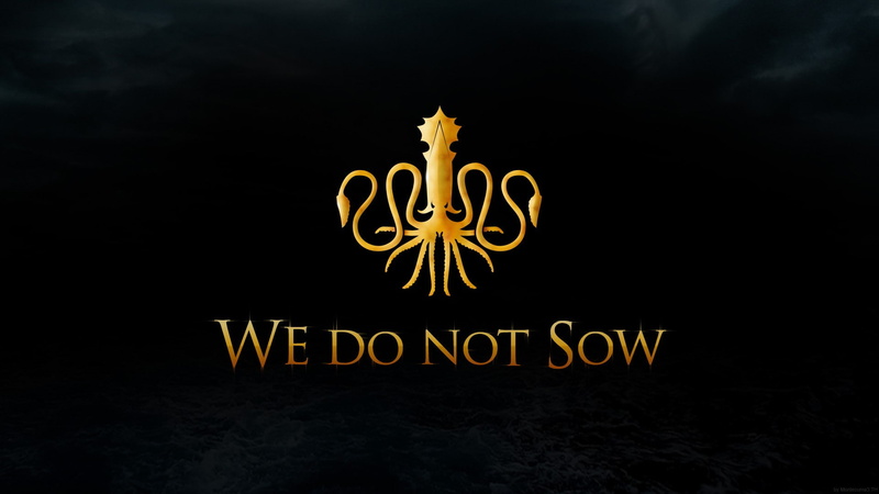 Game of Thrones, 1080P, House Greyjoy, sigils