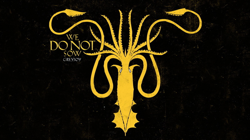 greyjoy, house, squid, game, 1080P, thrones