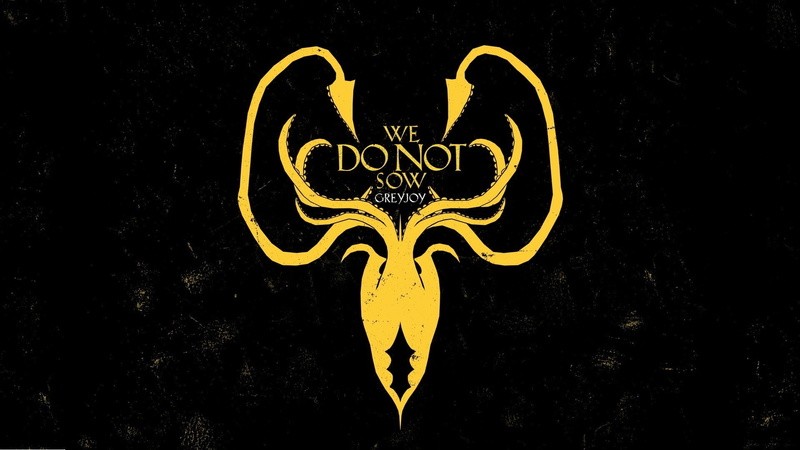 1080P, House Greyjoy, Game Of Thrones, Sigils