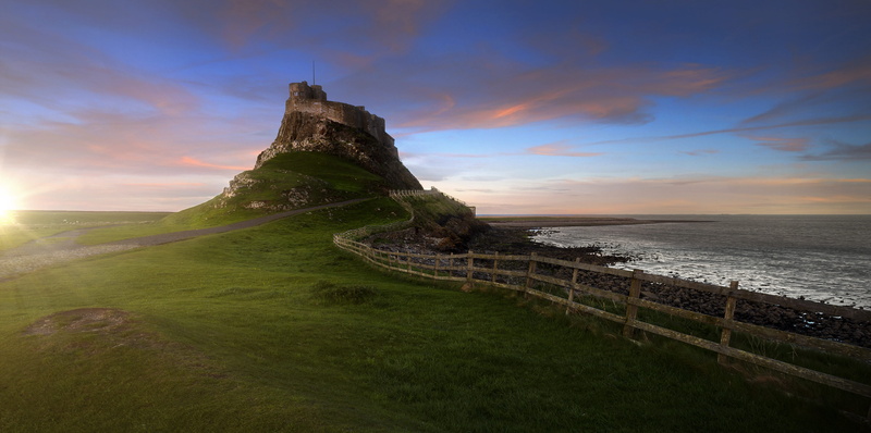 landmark, christian, horizon over water, holy, beach, holy island, scenics - nature, land, tourist, outdoors, seashore, religious, sky, religion, rural
