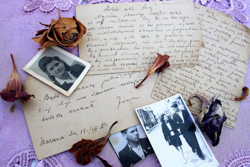 love, directly above, man, writing, handwriting, photos, archive, script, a family heirloom, yellowed paper, romantic, nostalgia, antique, lavstori, emotion