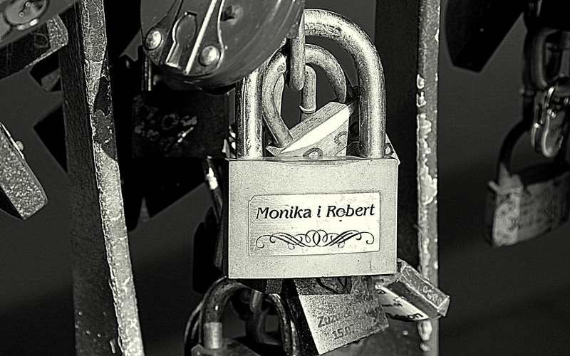 always, lock, total, communication, still life, hanging, message, sign, romanticism, indoors, text, focus on foreground, padlock, script, safety, non-western script