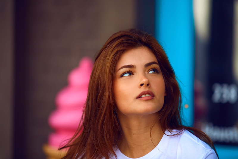 casual Clothing, real People, positive Emotion, hair, fashion, relaxation, content, office, white, occupation, modern, pose, outdoors, young Women, girl