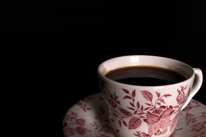breakfast, indoors, hot drink, refreshment, brown, cafe, Tulips, 5K, studio shot, morning, black background, tea, caffeine, white, so, heat - Temperature