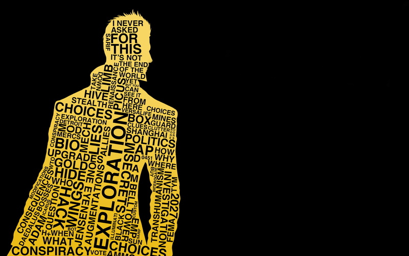 asked, video games, deus, 1080P, typography, black, never, text, ex, hd