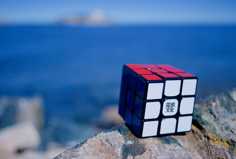 day, cube shape, rules, focus on foreground, scenics - nature, land, travel, sea, sky, horizon, rock, no people, comfort, horizon over water, conceptual
