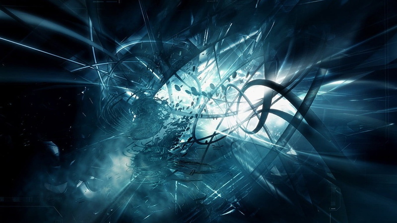 digital art, damaged, breaking, 720P, light - natural phenomenon, dark, digital, close-up, car, gray, destruction, broken, no people, blue, transportation