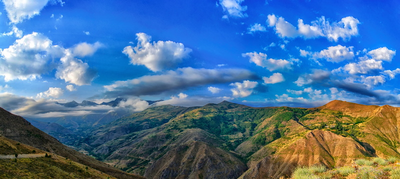kaçkars, plateaus, photo, clouds, white clouds, rocks, travel, non-urban scene, mountain, mountain range, atmosphere, valley, mountains, composition, no people