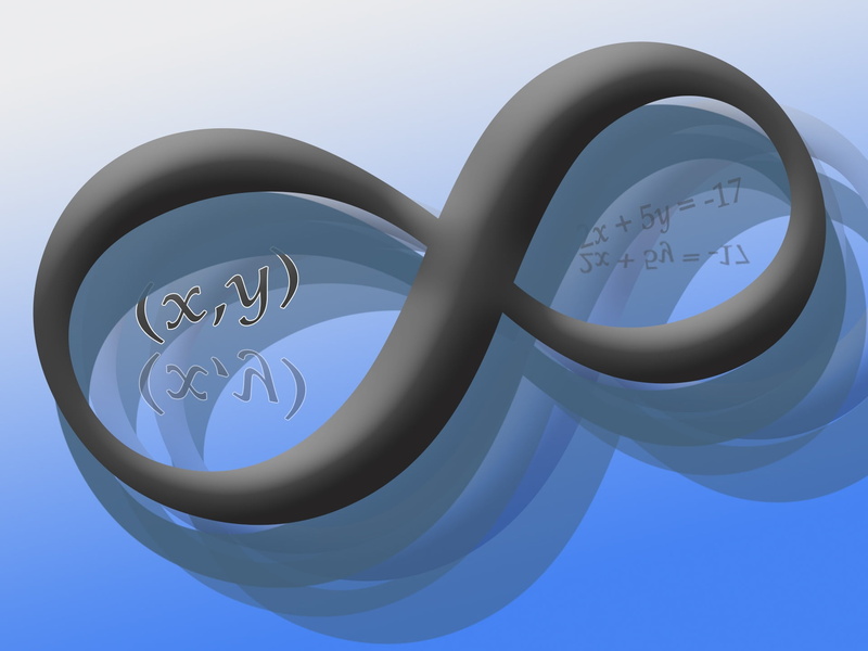 equation, western script, infinity, gray, close-up, clear sky, text, calculation, studio shot, day, vector, blue, shape, nature, backgrounds, indoors, circle