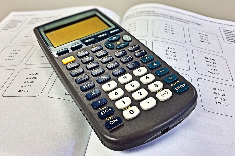 2K, high angle view, indoors, business, corporate business, math, push button, texas, school, calculate, financial figures, education, accuracy, calculating
