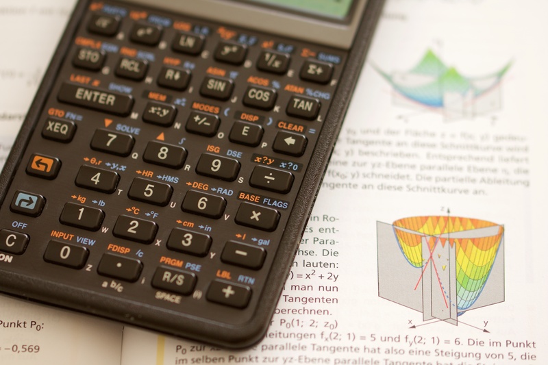 5K, finance, number, pen, text, textbook, paper, technology, document, still life, no people, business, study, school, calculator, black, communication