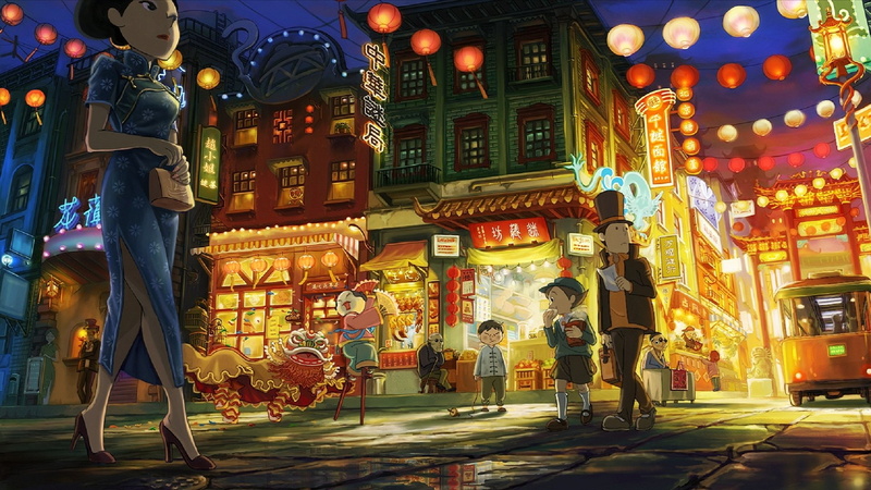 Video Game, 1080P, Professor Layton