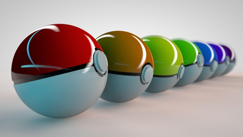 pokeball, 1080P, pokemon, anime, ball
