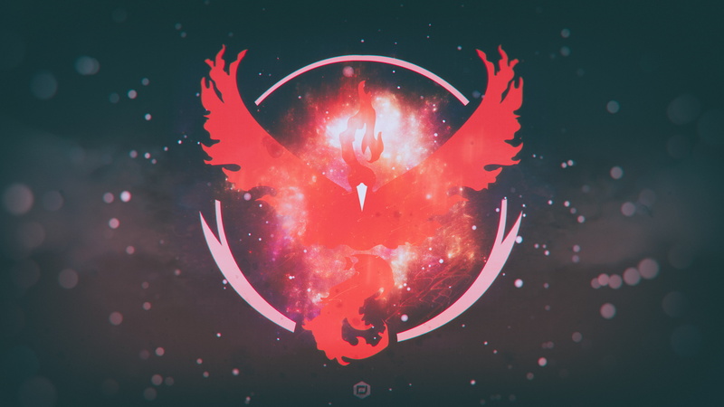 Team Valor, 4K, 4K, Pokemon Go, Team Red