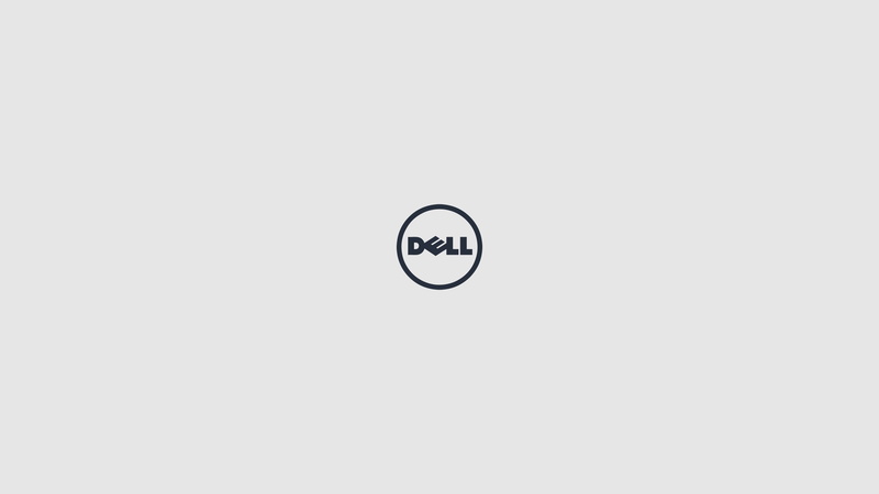 Dell, 2K, brands, logo, minimalism
