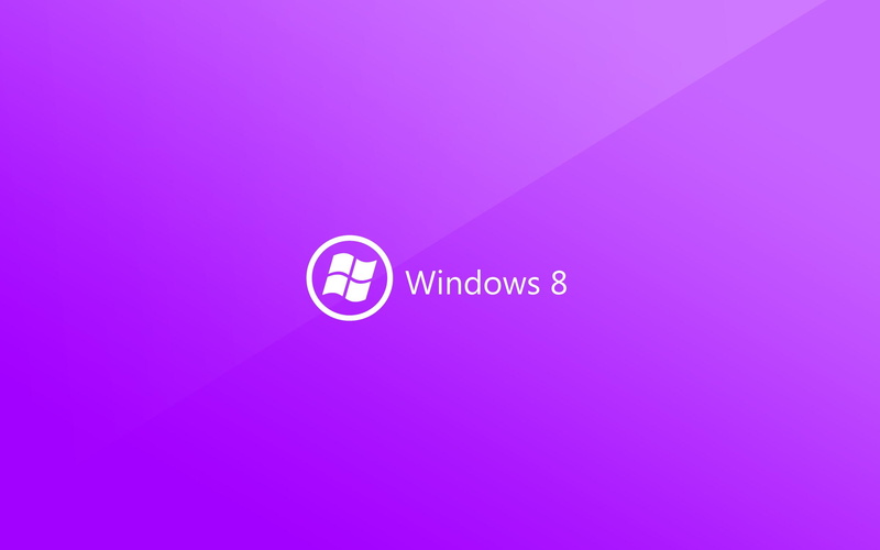 glossy, purple, logo, 2K, windows, brand and logo