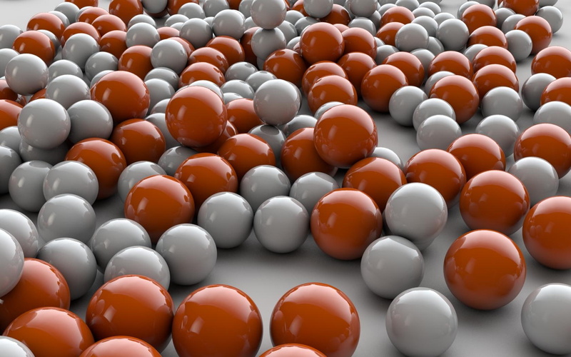 glossy, colored, 720P, abstract, 3d, spheres