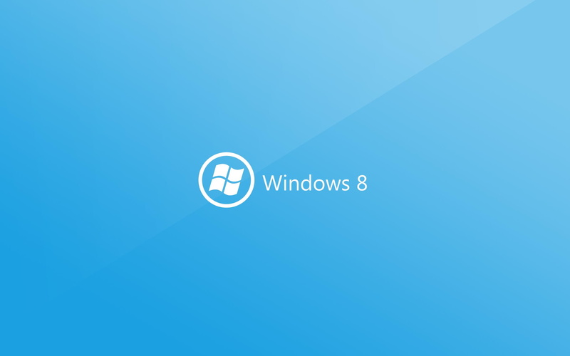 windows, glossy, 2K, blue, brand and logo