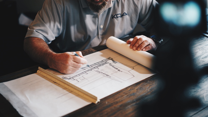 design professional, rendering, pad, males, using, blueprint, 5K, table, one person, desk, occupation, adult, human hand, indoors, draft, men, plan, ruler