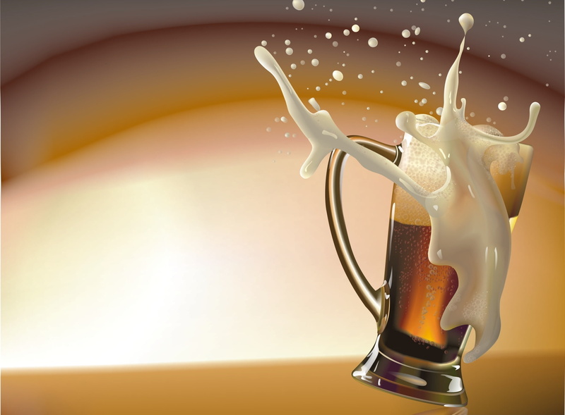 no people, motion, creativity, Vector Art, still life, Draft, water, indoors, drink, Beer, art and craft, 1080P, clear, focus on foreground, craft, splashing