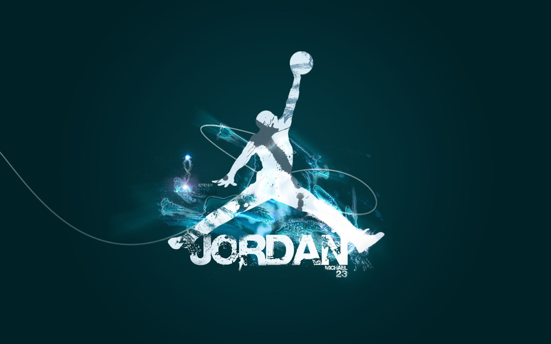 air jordan, brand, famous brand, cool, jordan, famous, light blue, air, logo, 1080P, light, blue