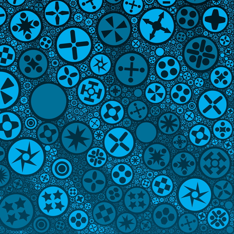 indoors, blue, pattern, geometric shape, healthcare and medicine, tapet material style simple colorful android marshmallow, shape, backgrounds, circle