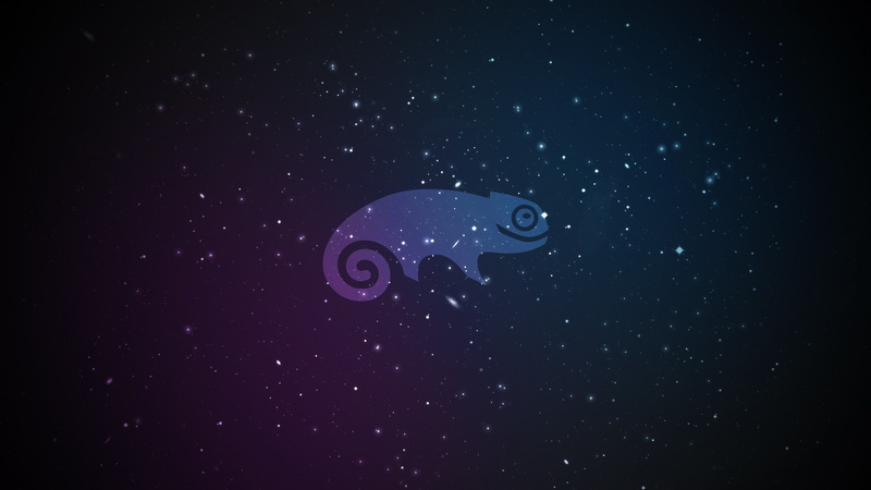 2K, galaxy, space, opensuse, stars, linux