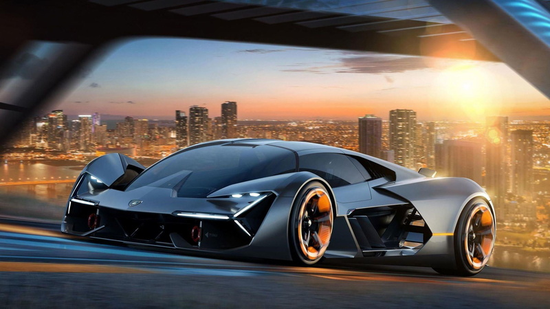 concept, lamborghini, car, millennio, terzo, 1080P