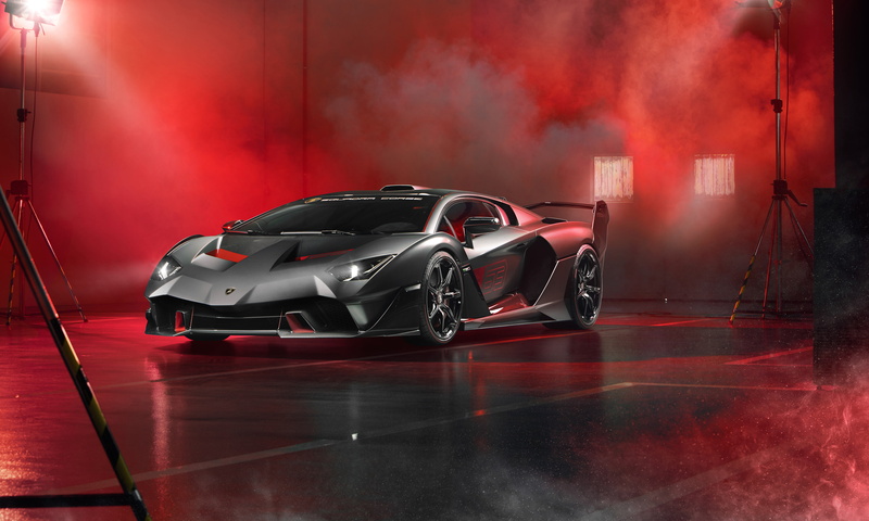 4K, SC18, Lamborghini, k, 2019, sc