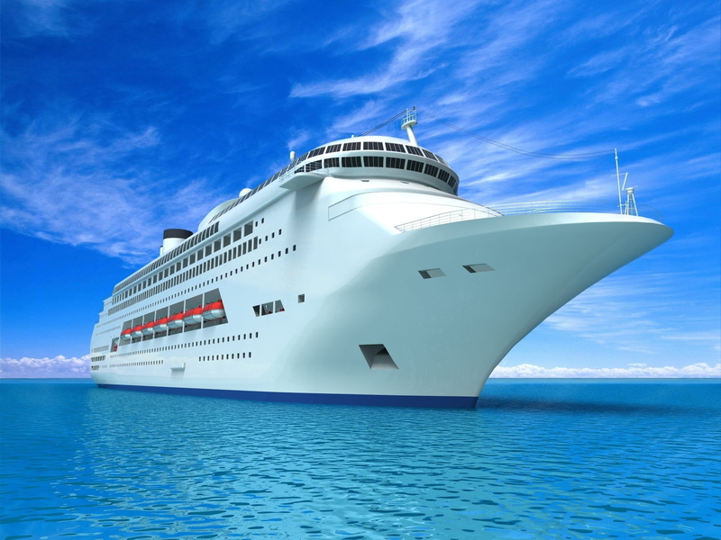 vacations, cruise, harbor, beauty in nature, blue, nature, ship, travel, cruise Ship, summer, sea, scenics - nature, cloud - sky, passenger Ship, rippled