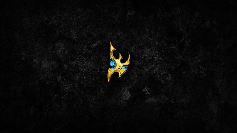 star - space, sky, Starcraft II, single object, night, black color, full length, outdoors, copy space, 1080P, dark, black background, nature, sign, yellow