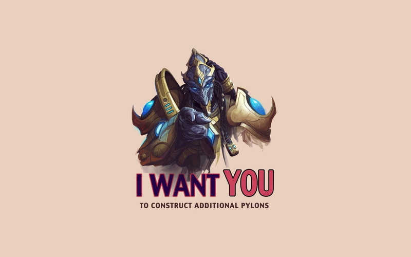 studio shot, minimalism, additional, no people, multi colored, Starcraft II, construct, sign, video games, text, male likeness, art and craft, want, pylons