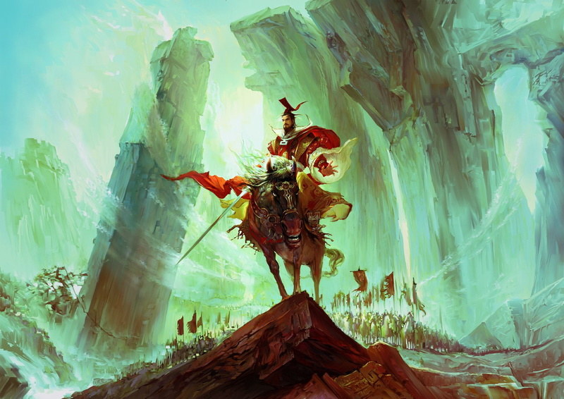 representation, fantasy, rpg, action, creativity, belief, three, Strategy, 1tko, beauty in nature, poster, Asian, sea, mmo, outdoors, digital composite