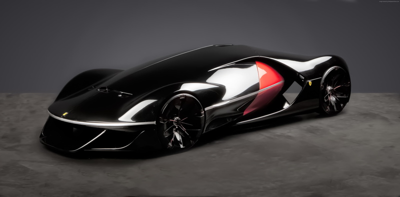 supercar, Manifesto, Ferrari 2040, Ferrari World Design Contest 2016, 4K, FWDC