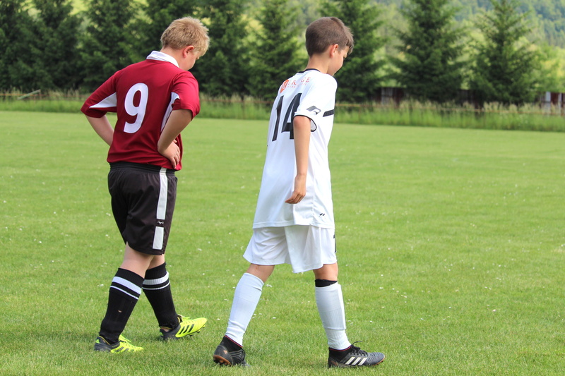 athlete, playing, the concentration of the, green color, men, football, two people, 4K, shorts, footballers, full length, day, pupils, soccer player, opponents