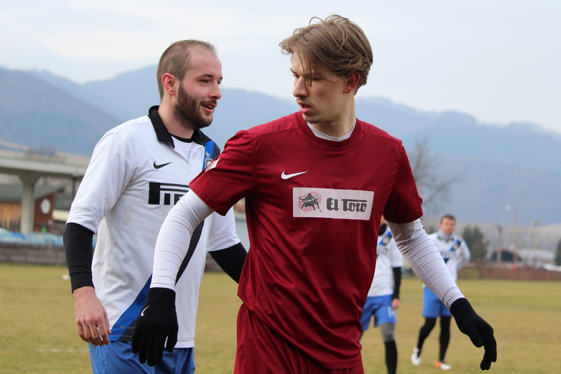 standing, football, three quarter length, togetherness, athlete, sportsman, coach, men, teamwork, training match, focus on foreground, day, people, smile