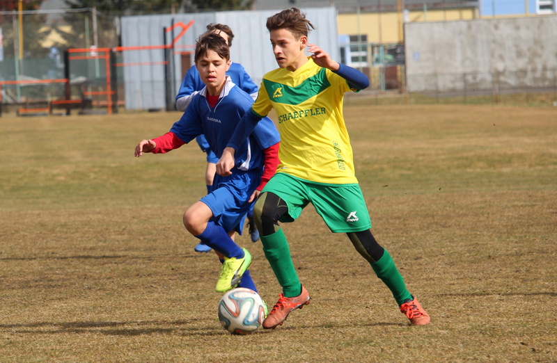 child, ball, mettle, soccer player, footballer, fk rajec, clash of the, sports clothing, running, full length, playing, boys, sports equipment, athlete