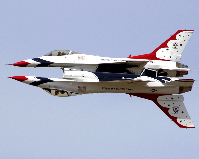 day, aircraft, motion, air force, sky, teamwork, clear sky, jets, plane, military airplane, nature, on the move, calypso pass, thunderbirds, airplane, transportation