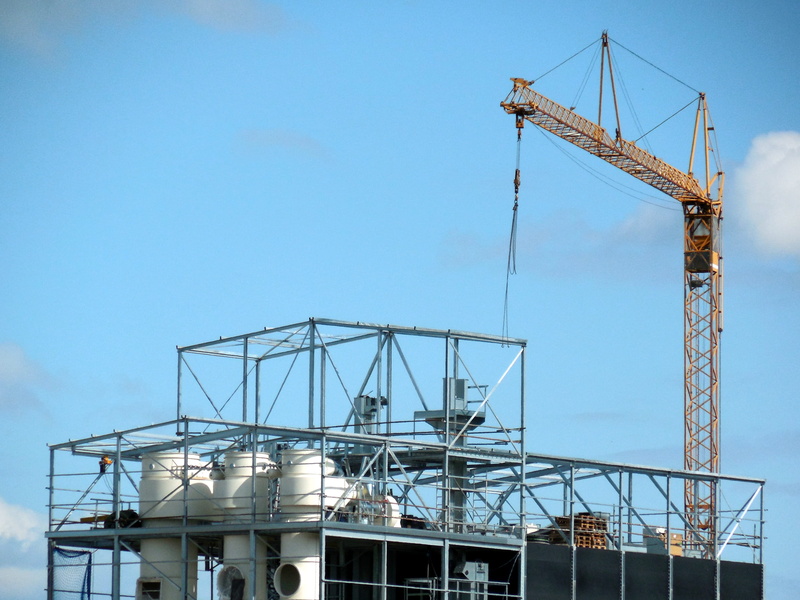 site, construction site, strive, Construction, harbor, freight transportation, construction industry, no people, Crane, metal, work, development, Scaffold