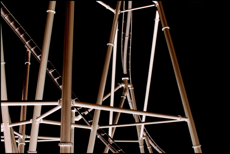 alloy, construction, scaffold, low angle view, element, girder, metal, entertainment event, rods, 4K, indoors, construction industry, shape, arts culture and entertainment