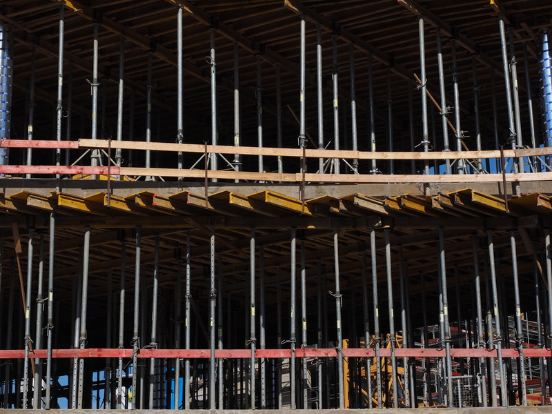 site, no people, construction site, day, home, construction, construction industry, nature, outdoors, incomplete, support, industry, work, build, scaffold